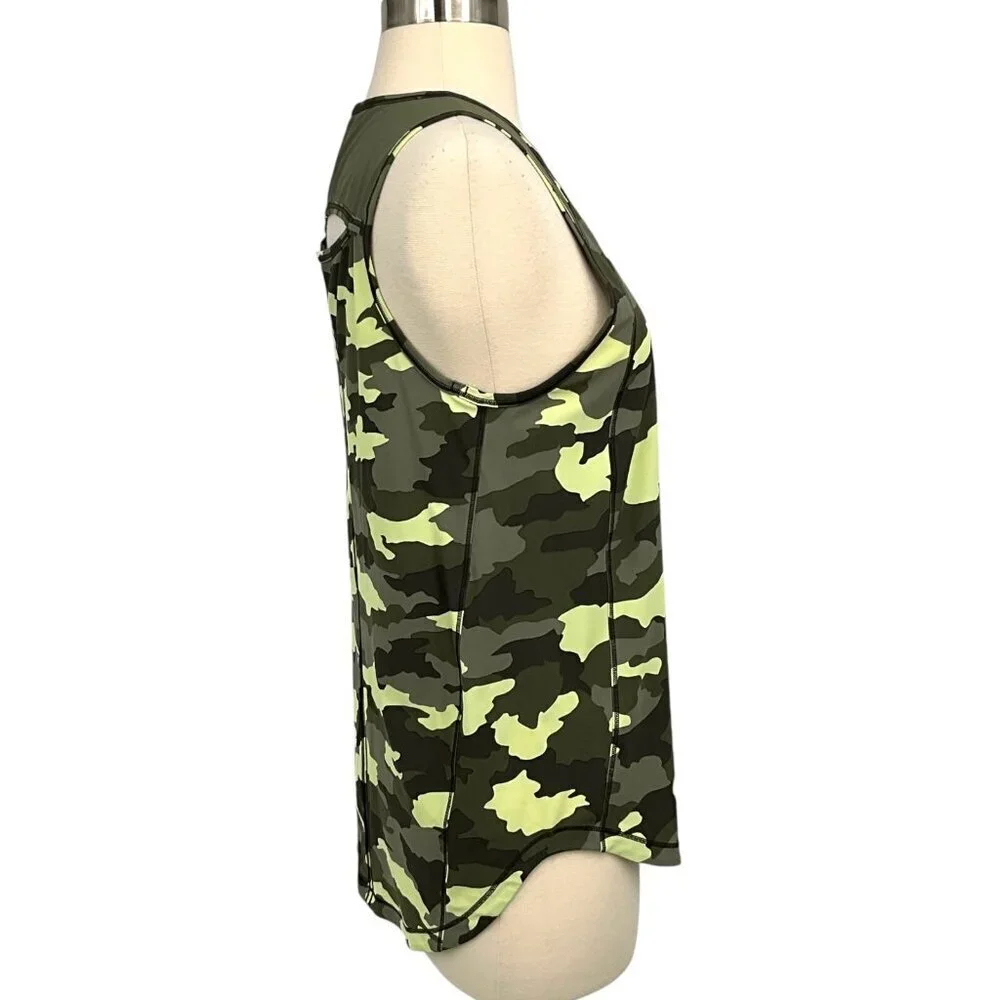 Lululemon Sculpt Tank Heritage 365 Camo Crispin Green Multi Medium Olive Size 6? - Picture 6 of 6